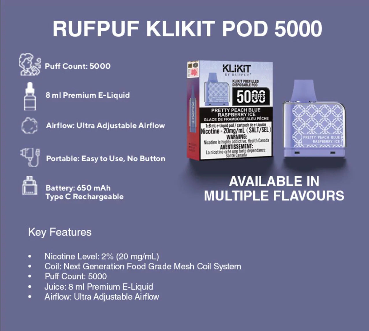 KliKit Pods 5000