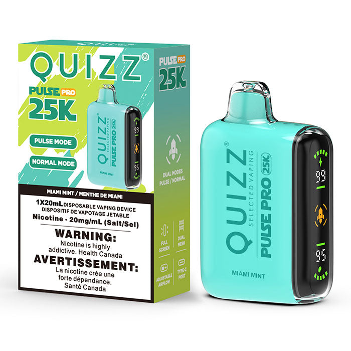 QUIZZ PULSE PRO 25K The Vape Shack QUIZZ PULSE PRO 25K The Vape Shack