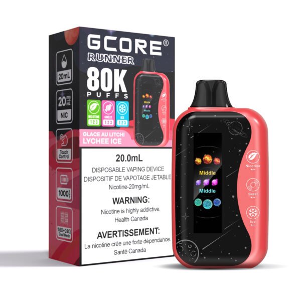 GCORE RUNNER 80K The Vape Shack GCORE RUNNER 80K The Vape Shack