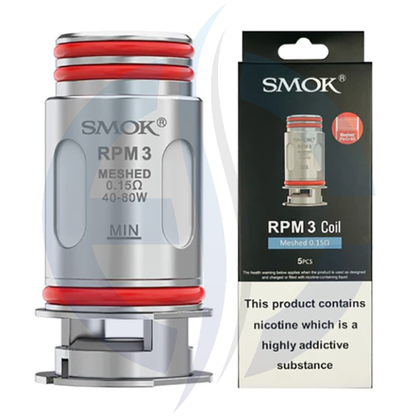 SMOK RPM 3 REPLACEMENT COILS 5PCS