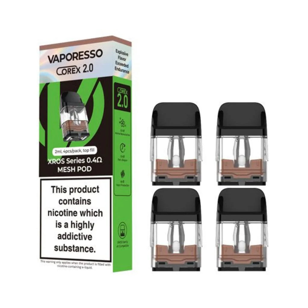 VAPORESSO XROS & XROS PRO REPLACEMENT PODS 4PCS